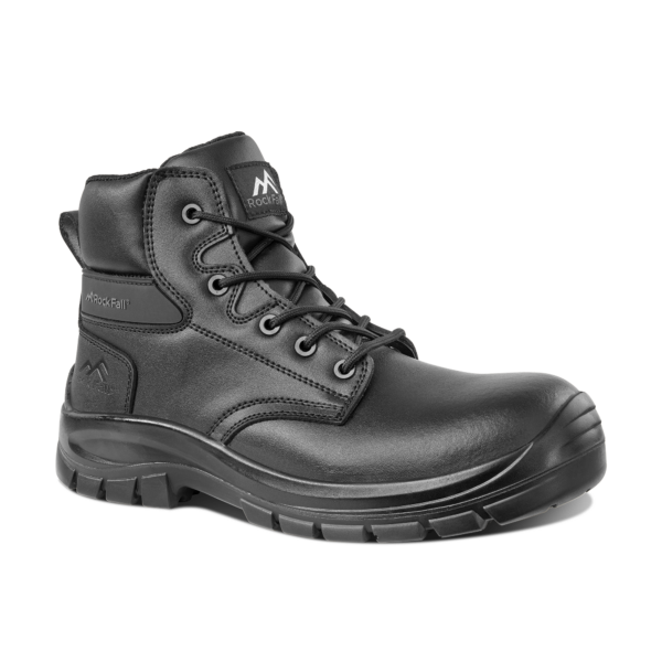 PM4003 Georgia Safety Boots – Fibreglass Toe, Anti-Penetration Midsole, Waterproof, Slip Resistant, SRC, S3 WR, Lightweight, Non-Metallic