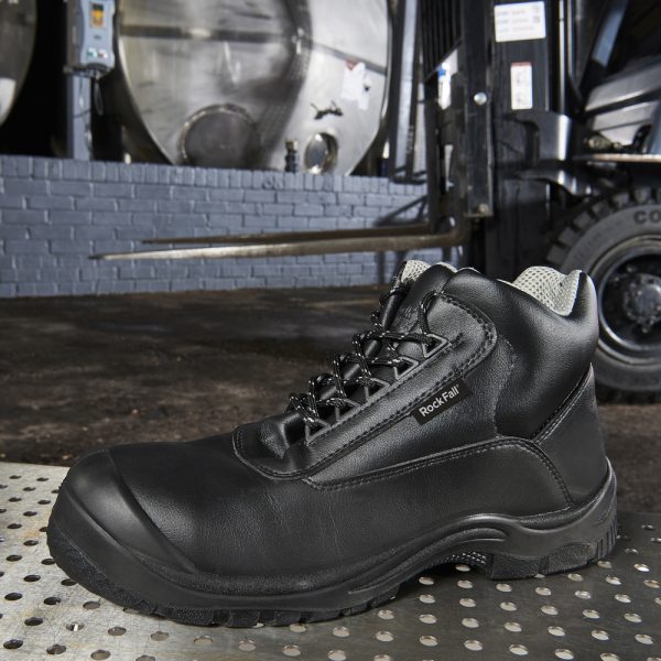Rock Fall RF250 Rhodium Chemical Safety Boot S3