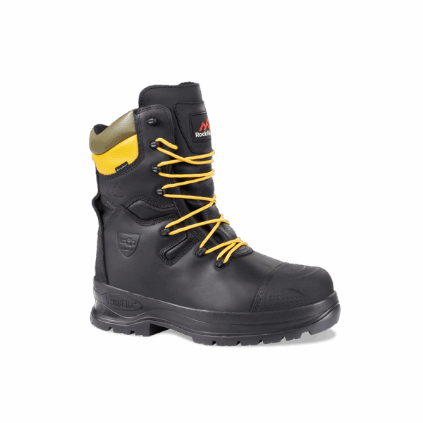 RF328 Chatsworth Chainsaw Safety Boots – Class 3, Steel Toe, Electrical Hazard, Waterproof, Slip & Heat Resistant, Climbing Iron Compatible, SB CI E HRO PS WPA WR FO SR