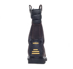 DeWalt Brown Full Grain Leather Rigger Safety Boot – Steel Toe & Midsole Protection