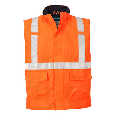 Bizflame Rain Hi-Vis FR Bodywarmer S776