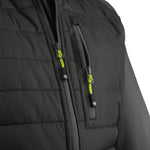 Flex Workwear Padded Jacket - Black / Grey