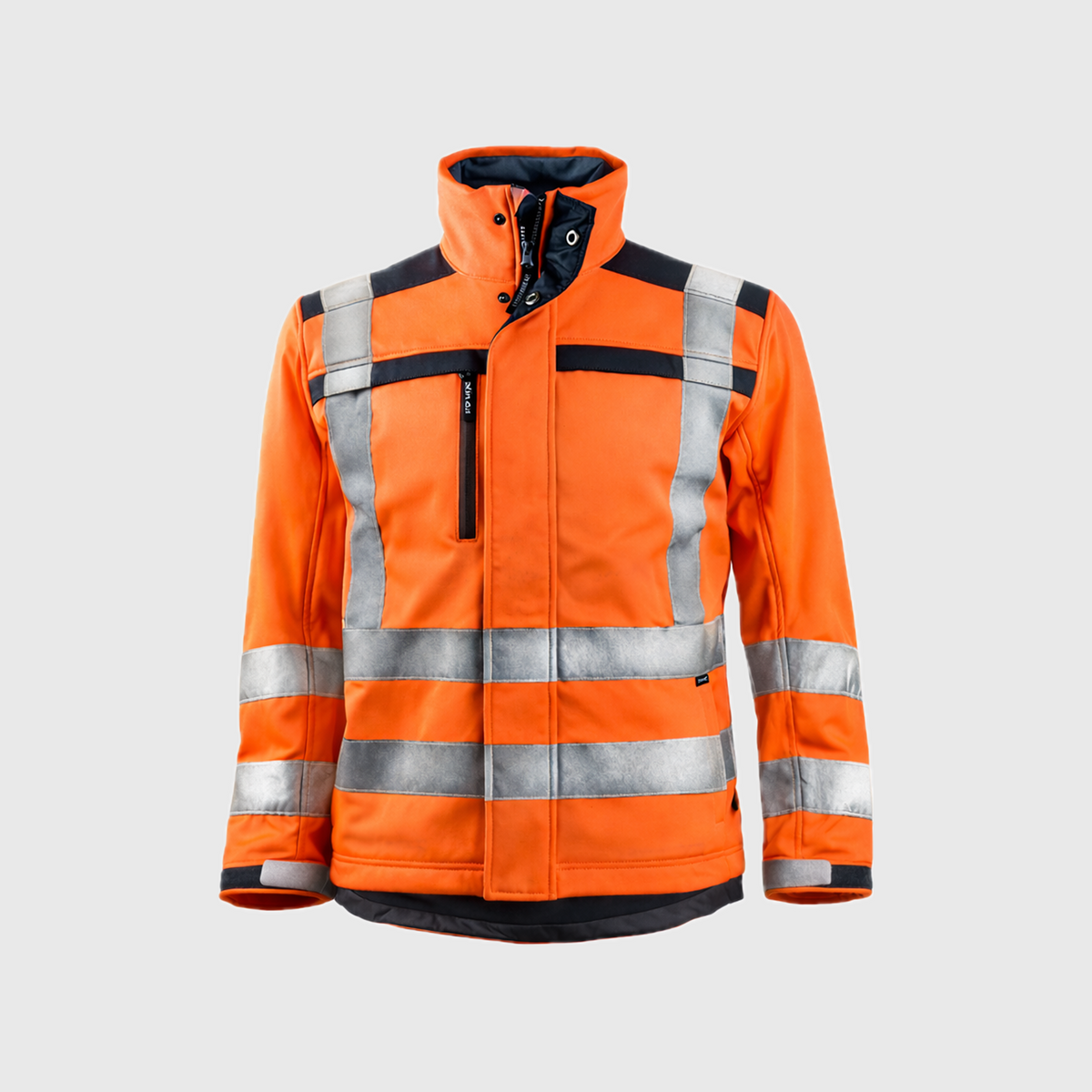 Step Ahead Hi Vis Premium Softshell Jacket EN ISO 20471 Class 3 – Railway & Construction Workwear
