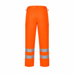Step Ahead Protal FR ARC Anti-Static Rail Cargo Trousers Orange | RIS-3279-TOM