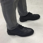 TC500 Brooklyn Black Leather Executive Safety Shoe – S3 SRC ESD