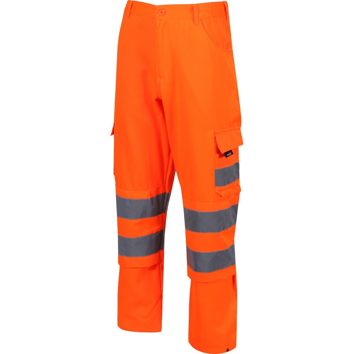 TCT12 Orange Hi-Viz Polycotton Cargo rail spec Work Trousers