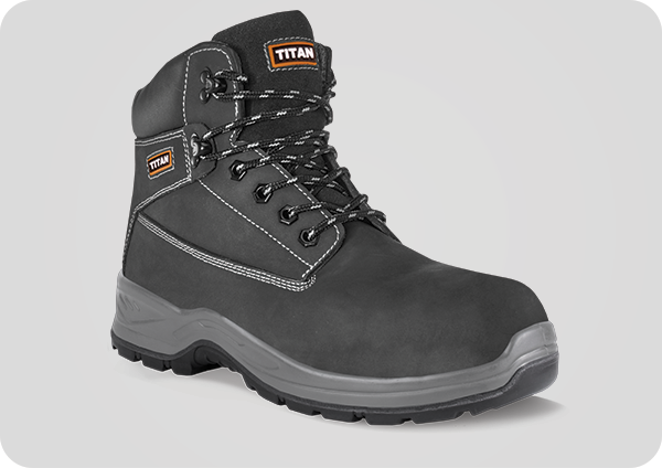 Timeless Nubuck Safety Boots | Steel Toe, Water-Resistant & Comfortable Work Footwear