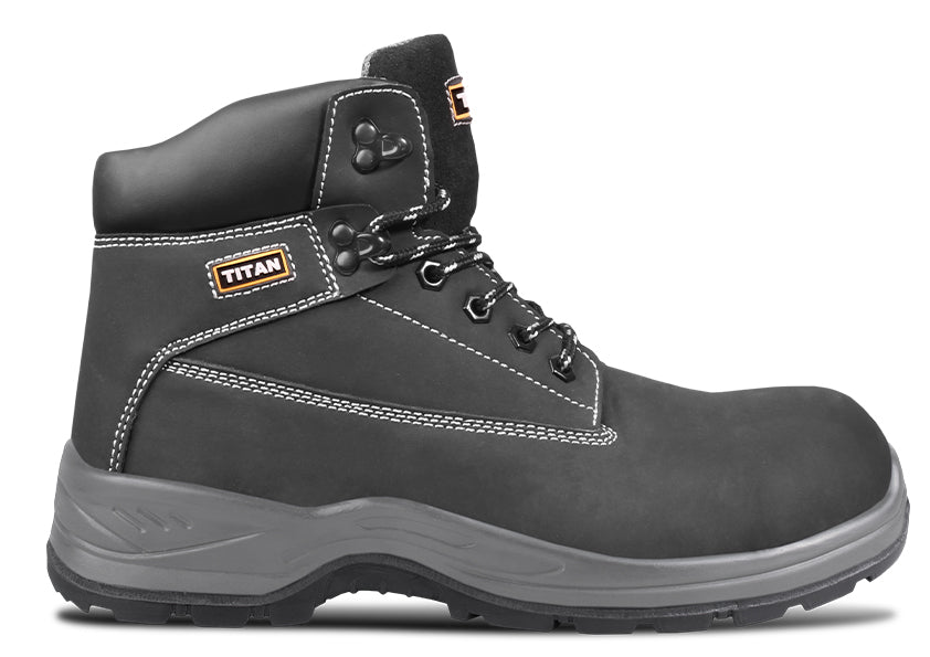 Timeless Nubuck Safety Boots | Steel Toe, Water-Resistant & Comfortable Work Footwear