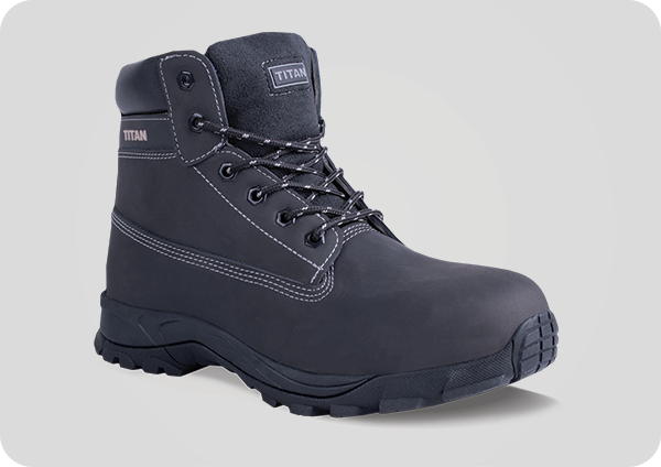 Rugged Nubuck Safety Boots | Steel Toe, Heat-Resistant EVA/Rubber Sole Work Boots