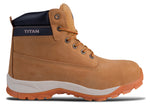 Rugged Nubuck Safety Boots | Steel Toe & 300° Heat-Resistant EVA/Rubber Sole Work Boots