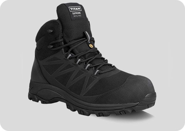 Titan Safety Supreme Hiker | S7S Metal-Free Waterproof Safety Boots with ESD & Heat Resistance