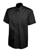 UC702 Men’s Pinpoint Oxford Half Sleeve Shirt | Wrinkle-Free
