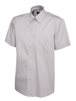 UC702 Men’s Pinpoint Oxford Half Sleeve Shirt | Wrinkle-Free