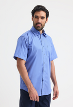 UC702 Men’s Pinpoint Oxford Half Sleeve Shirt | Wrinkle-Free