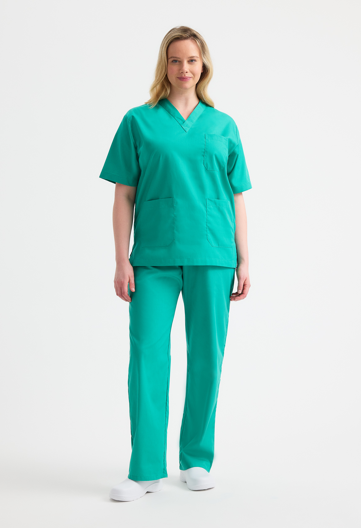 UC921 Scrub Tunic – V-Neck, Multi-Colour, Sizes XS-4XL