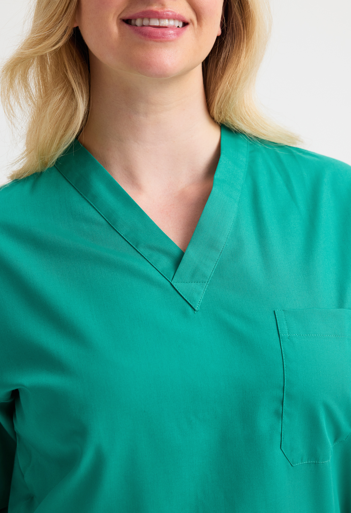 UC921 Scrub Tunic – V-Neck, Multi-Colour, Sizes XS-4XL