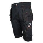U236 Unbreakable Reflex Pro Black Work Shorts