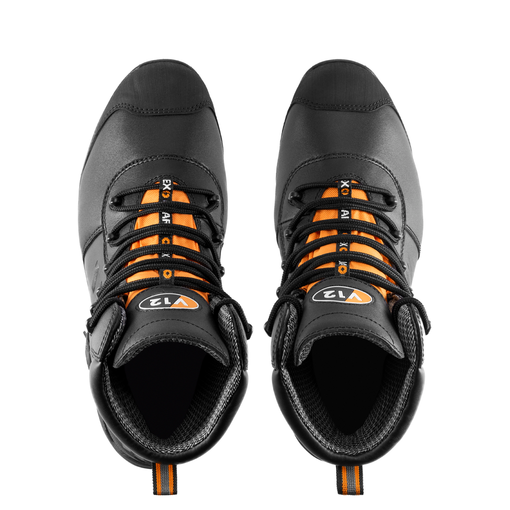 V12 Invincible Safety Boot – Waterproof Leather, Metatarsal Protection, IGS Sole