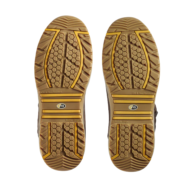 V2135 Lynx Women’s Waterproof Safety Boots – Brown, Lightweight & Slip-Resistant