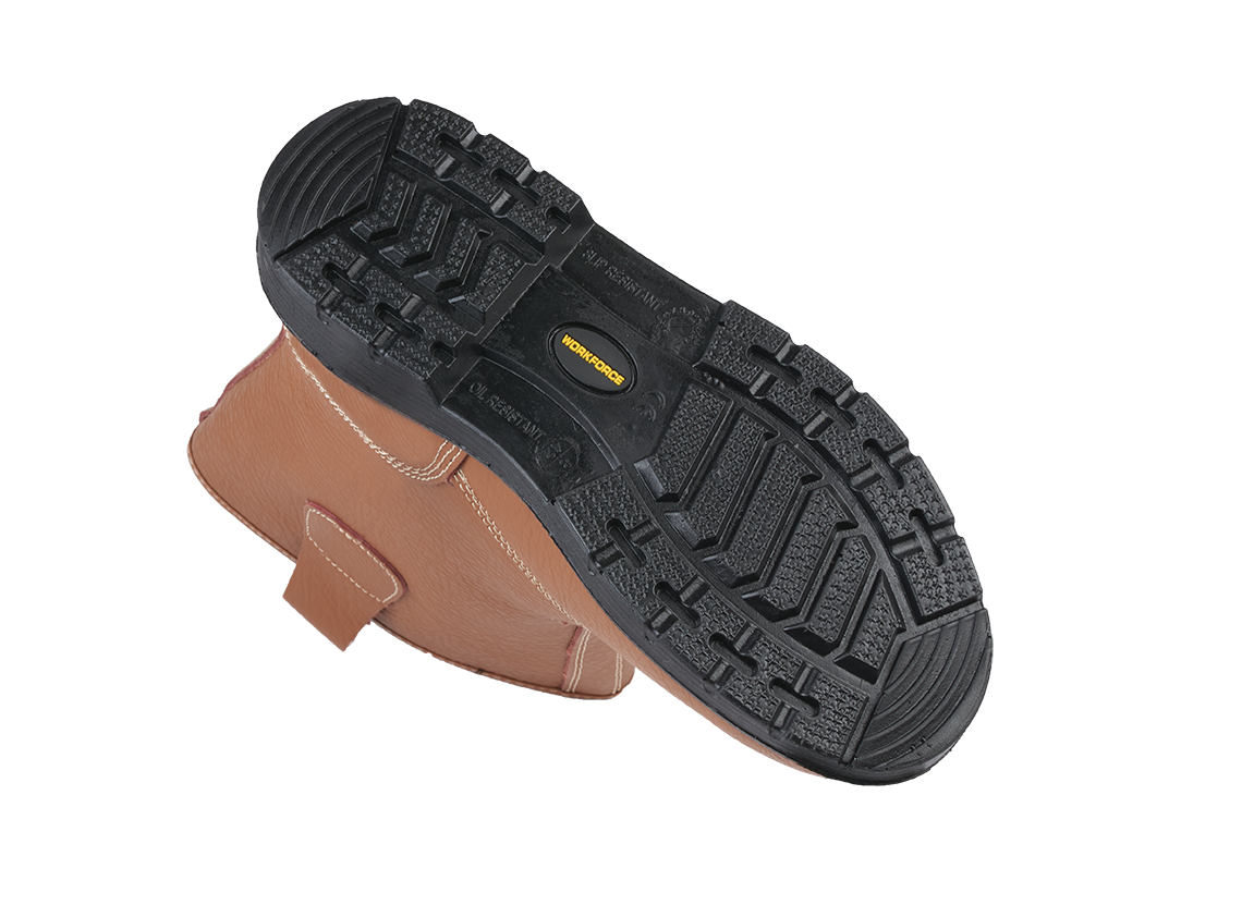 Workforce WF26-P Tan Leather Safety Rigger Boot – S1P | SRC | Steel Toe