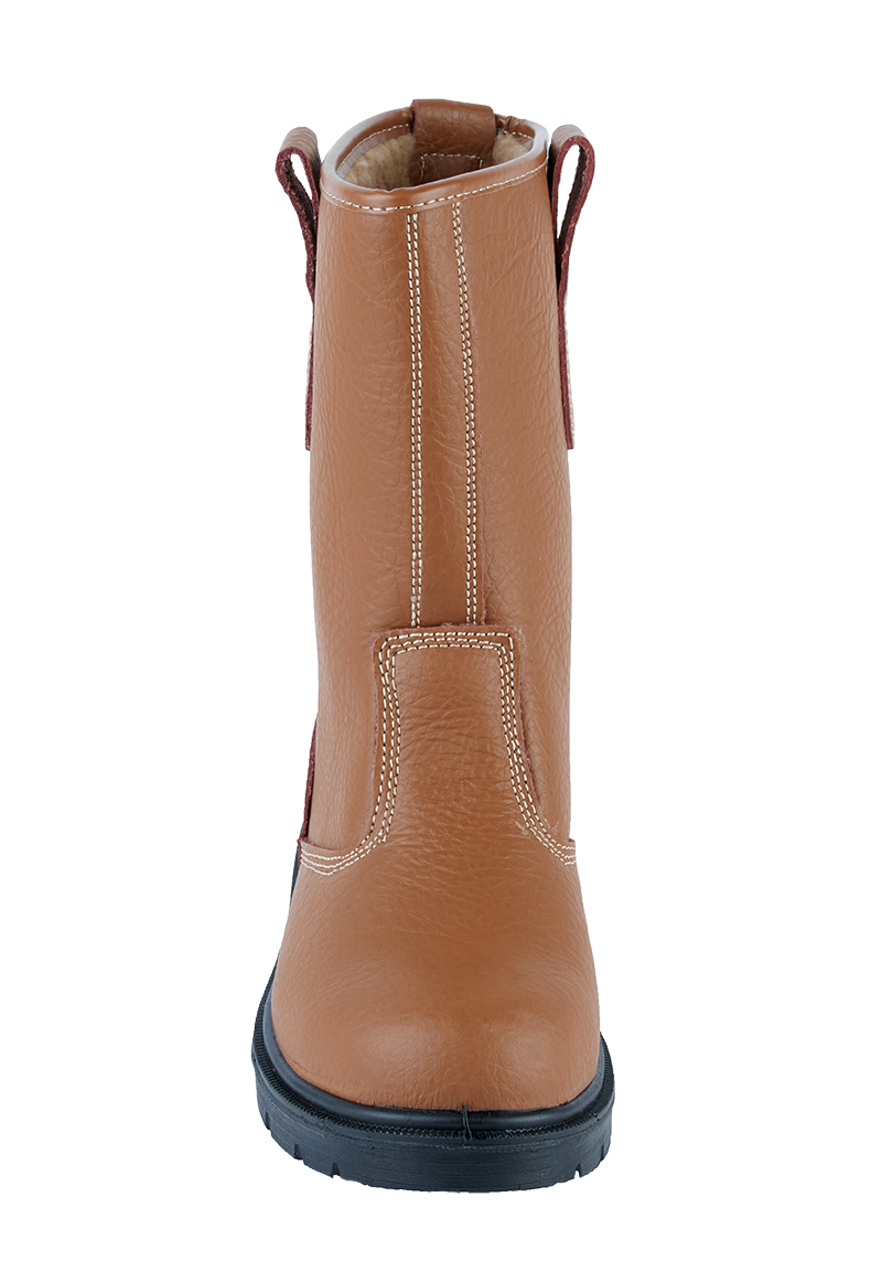 Workforce WF26-P Tan Leather Safety Rigger Boot – S1P | SRC | Steel Toe