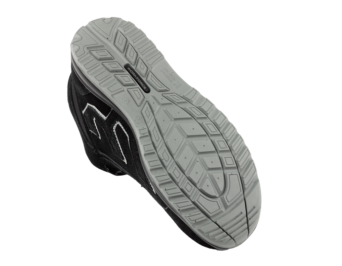 Workforce WF33-P Black Suede Safety Boot – SBP | SRC | Steel Midsole