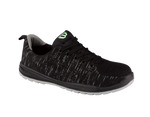 Workforce WF35-P Black Fly Knit Safety Trainer – S1P | SRC | Lightweight Protection