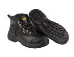 Workforce WF41-P Black Leather Safety Hiker Boot – Steel Toe S1P