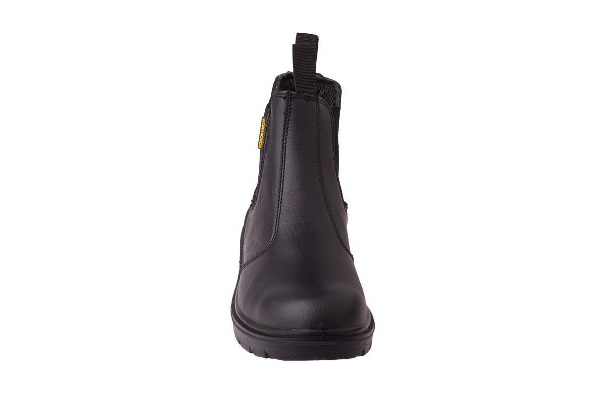 Workforce WF17-P Black Leather Safety Dealer Boot – S1P | SRC | Steel Toe