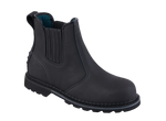 A21-DEFENDER Black Chelsea Safety Boot – S3 SRC HRO Work Footwear