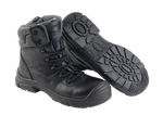 A23-TACTICAL S3 Waterproof Metal-Free Safety Boot – Black Leather, Zip Side