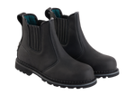 A21-DEFENDER Black Chelsea Safety Boot – S3 SRC HRO Work Footwear