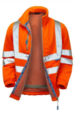 PULSAR PROTECT Orange Interactive Fleece Jacket PR508-R