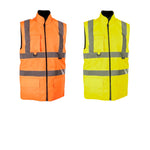 Step Ahead Hi-Viz Reversible Bodywarmer