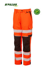 PULSAR LIFE Women's Hi-Vis Orange Stretch Combat Trouser LFE972