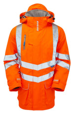 PULSAR Protect Hi-Vis Padded Storm Coat Orange PR502-R