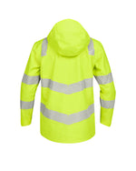 Hi-Vis Yellow Waterproof Shell Jacket Recycled RCT800-YEL