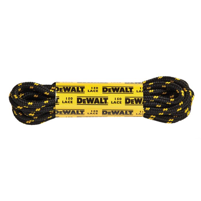 DeWalt Blister Pack Laces Black Yellow