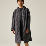 Unisex Pro Changing Robe | Slate Grey Black