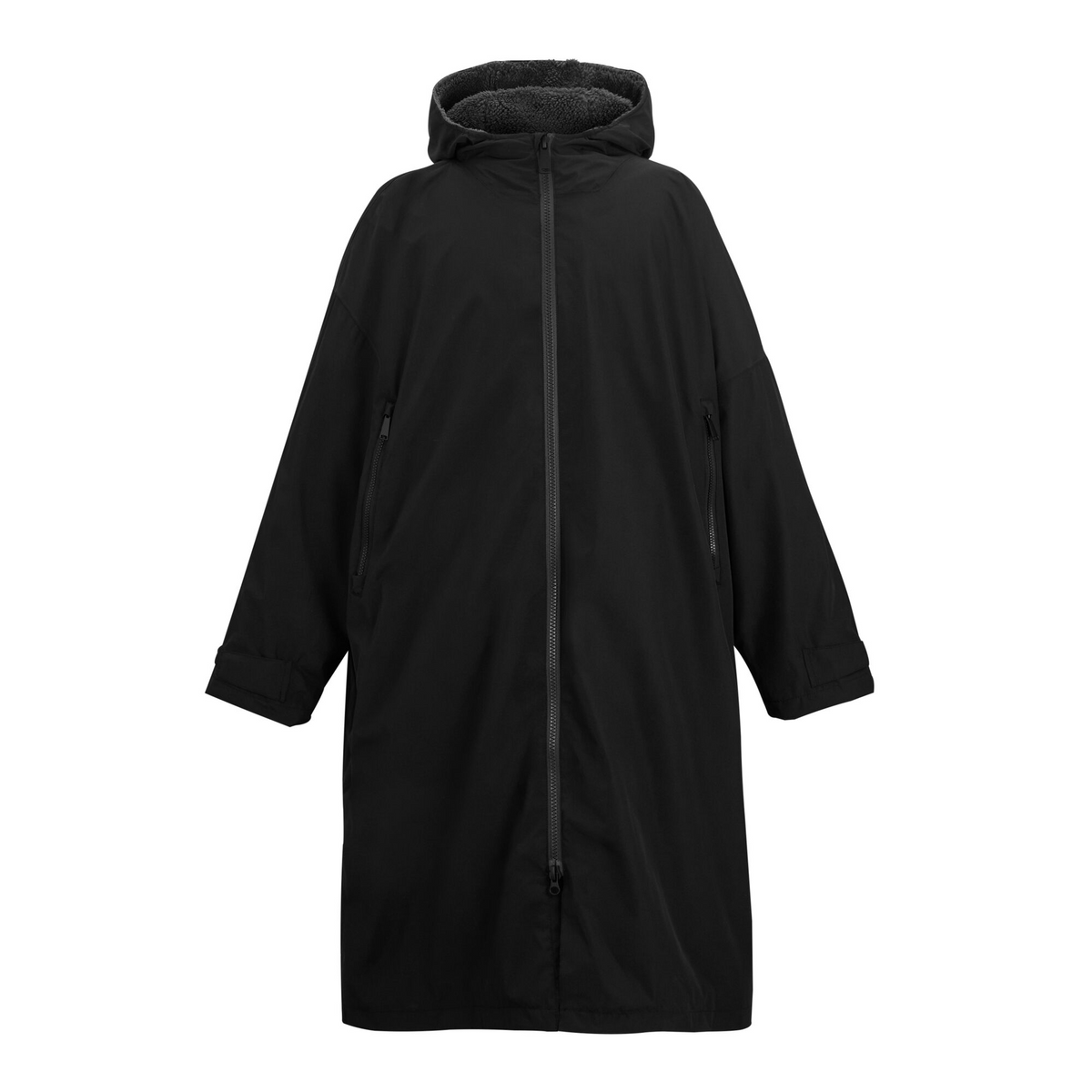 Unisex Pro Changing Robe | Black Slate Grey
