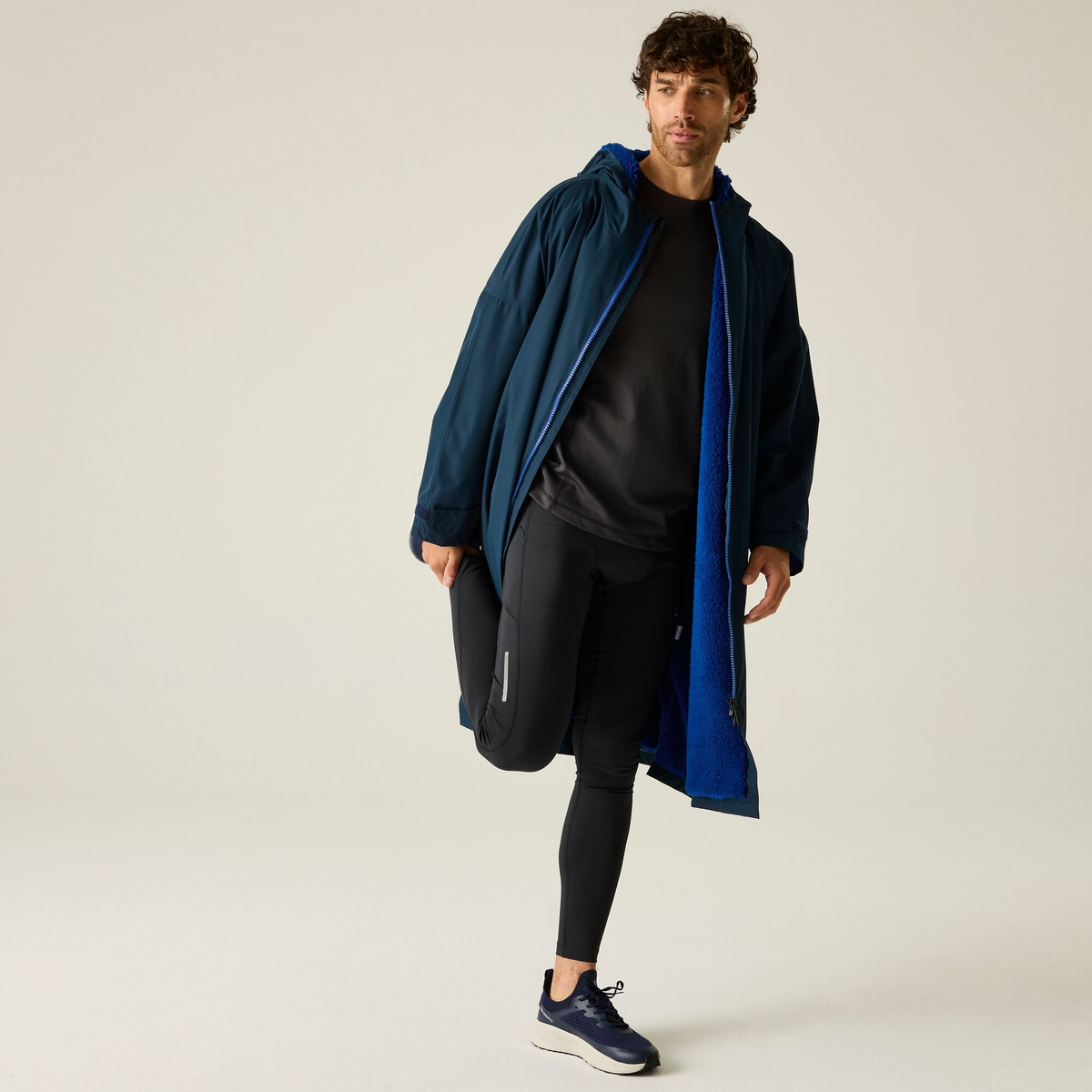 Unisex Pro Changing Robe | Navy New Royal