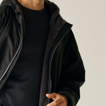 Unisex Pro Changing Robe | Black Slate Grey