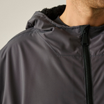 Unisex Pro Changing Robe | Slate Grey Black
