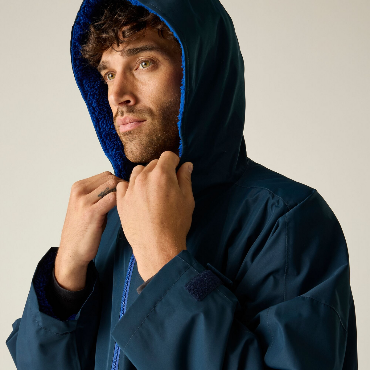 Unisex Pro Changing Robe | Navy New Royal