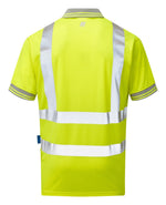PULSAR Protect Hi-Vis Short Sleeve Polo Shirt Yellow P175-R