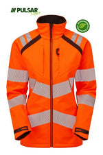 PULSAR LIFE Men's Hi-Vis Orange Softshell Jacket LFE916-ORG