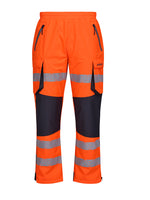 Hi-Vis Orange Waterproof Overtrousers Unisex RCT803-ORG