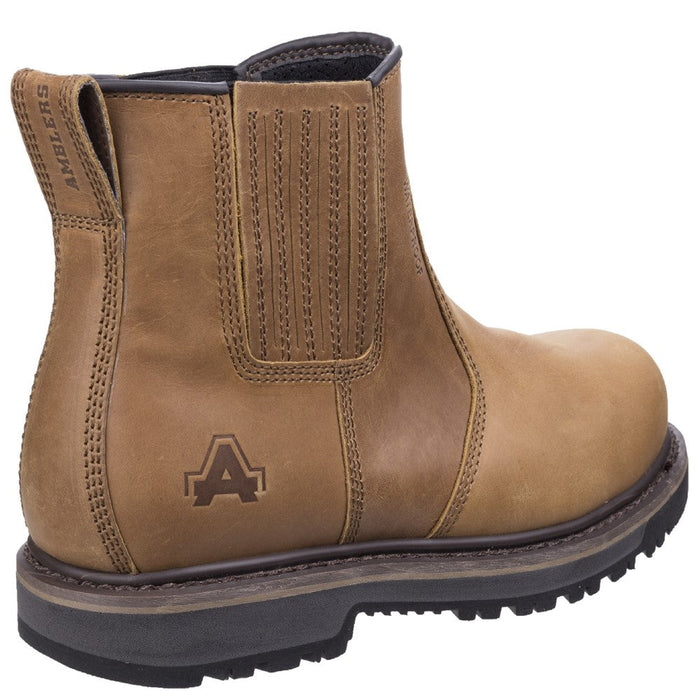 Amblers AS232 Worton Tan Safety Dealer Boot - S3