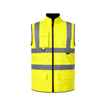 Step Ahead Hi-Viz Reversible Bodywarmer