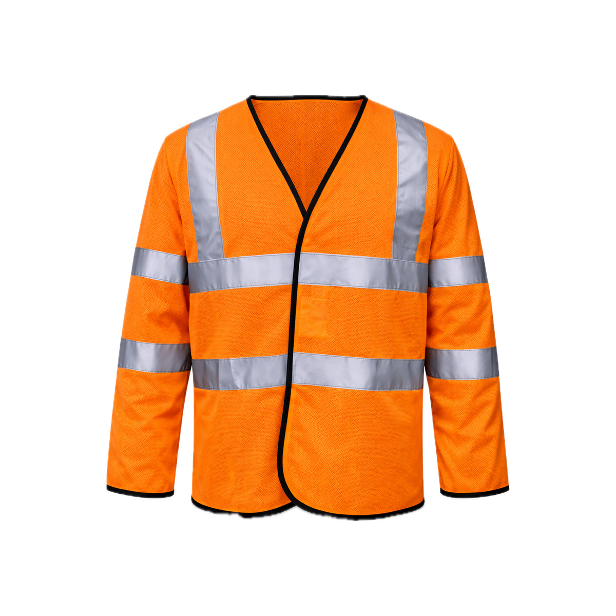 Step Ahead Hi Vis Long Sleeve Safety Vest – EN471 Class 3 High Visibility Waistcoat